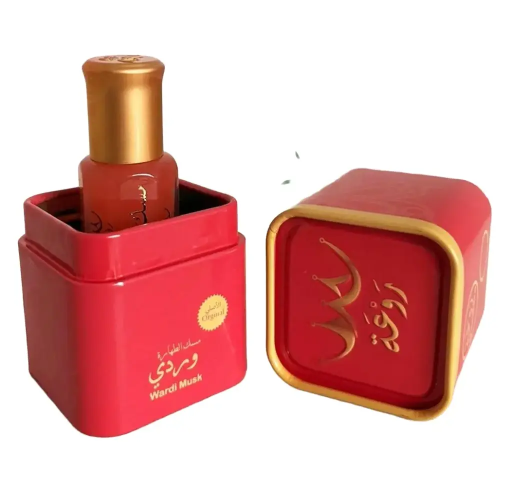 روعة - مسك الطهارة وردي حجم نصف تولة