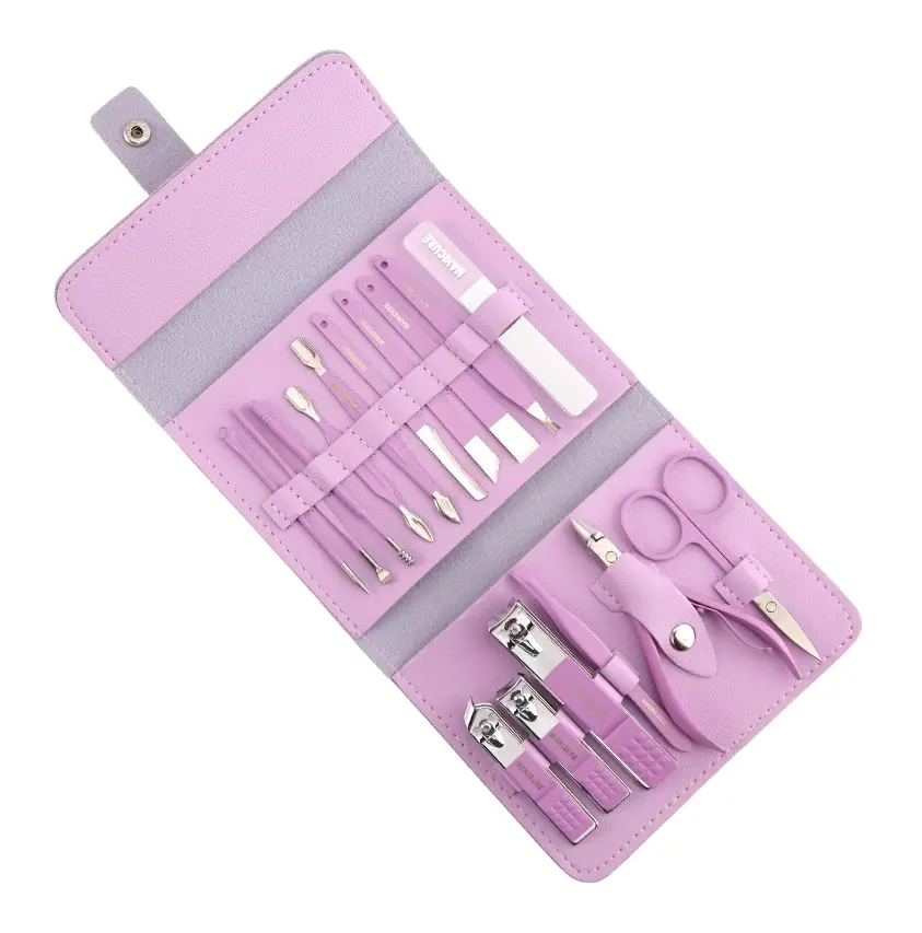 RUBY FACE - BEAUTIFUL NAIL TOOL SET 16 PCS