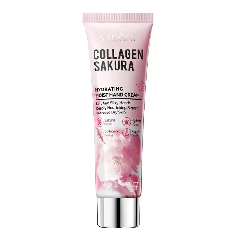 SADOER - COLLAGEN SAKURA HYDRATING MOIST HAND CREAM 60G