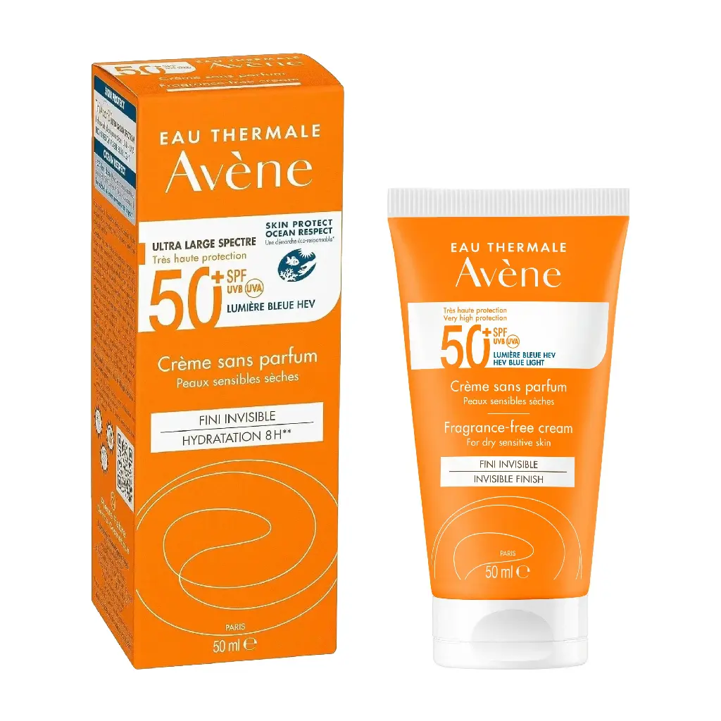 AVENE - ULTRA LARGE SPECTRE SPF50+ CREME SANS PARFUM FINI INVISIBLE 50ML
