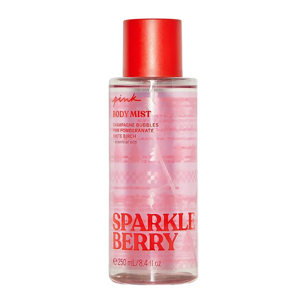 VICTORIAS SECRET - PINK - SPARKLE BERRY BODY MIST 250ML