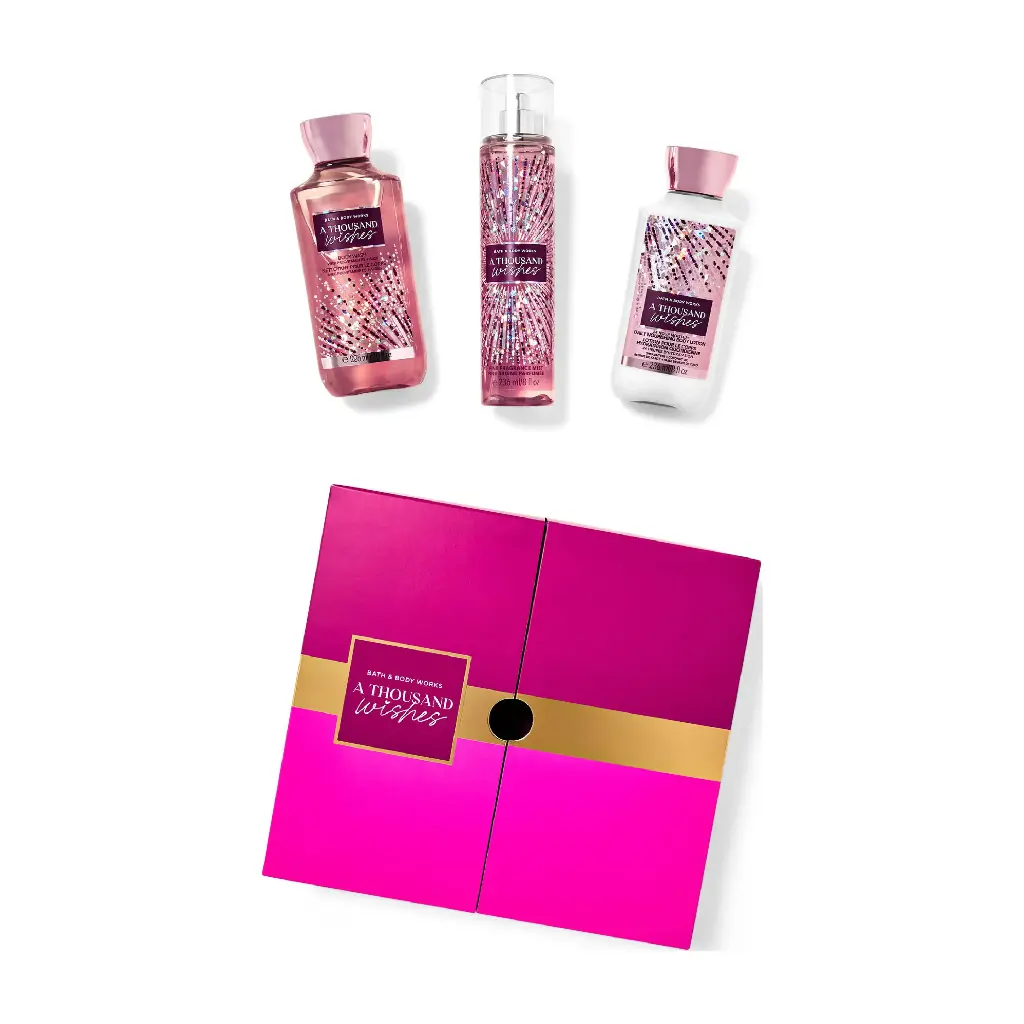 BATH & BODY WORKS - GIFT SET A THOUSAND WISHES 3PCS