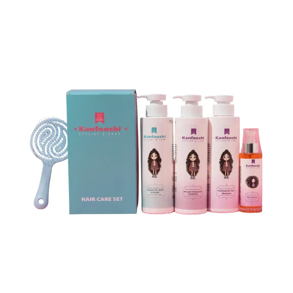 KANFOOSHI - ALL HAIR TYPES CARE SET 5PCS
