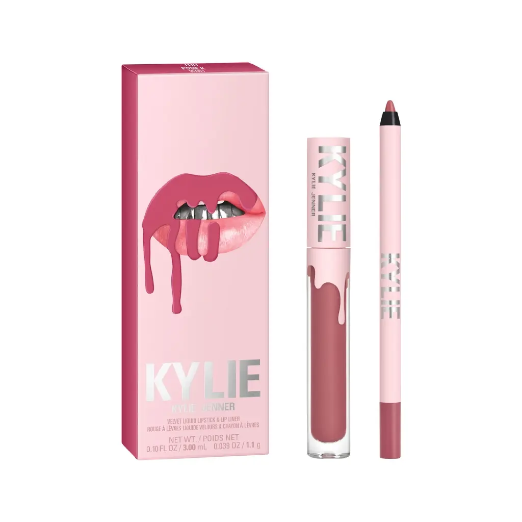 KYLIE COSMETICS - VELVET LIQUID LIPSTICK 3ML & LIP LINER 101G KIT