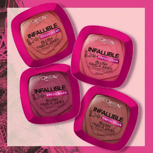 L'OREAL - INFALLIBLE UP TO 24H FRESH WEAR SOFT MATTE BLUSH 9G