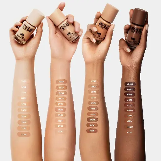 FOR EVER - HD SKIN WATERPROOF NATURAL MATTE FOUNDATION 30ML