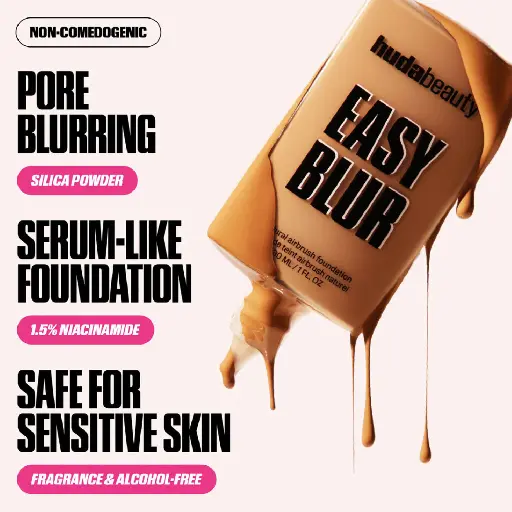 HUDA BEAUTY - EASY BLUR NATURAL AIRBRUSH FOUNDATION 30ML 