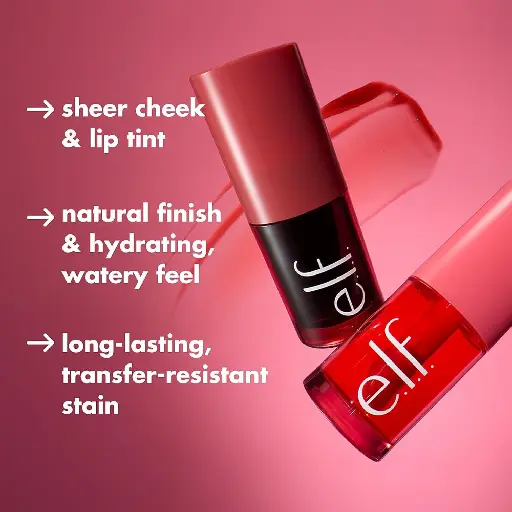 E.L.F - SHEER FOR IT BLUSH TINT BUILDABLE STAIN FOR LIPS + CHEEK 6.8ML