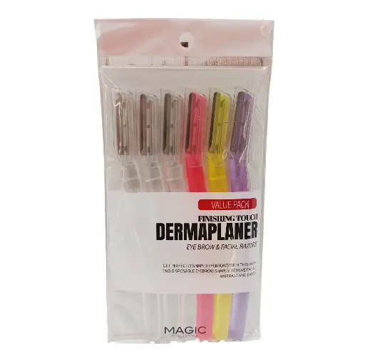 MAGIC - DERMAPLANER EYE BROW & FACIAL RAZORS 6PCS