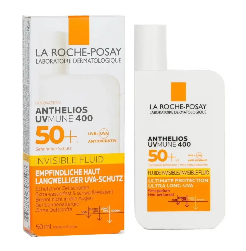 LA ROCHE POSAY - ANTHELIOS UVMUNE 400 INVISIBLE FLUID SPF50+ NON-PERFUMED 50ML