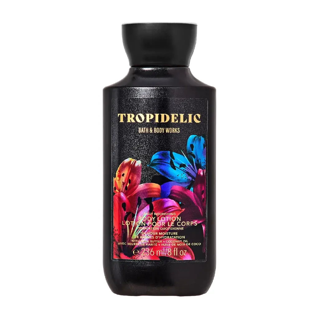 BATH & BODY WORKS - TROPIDELIC 24-HOUR MOISTURE BODY LOTION 236ML