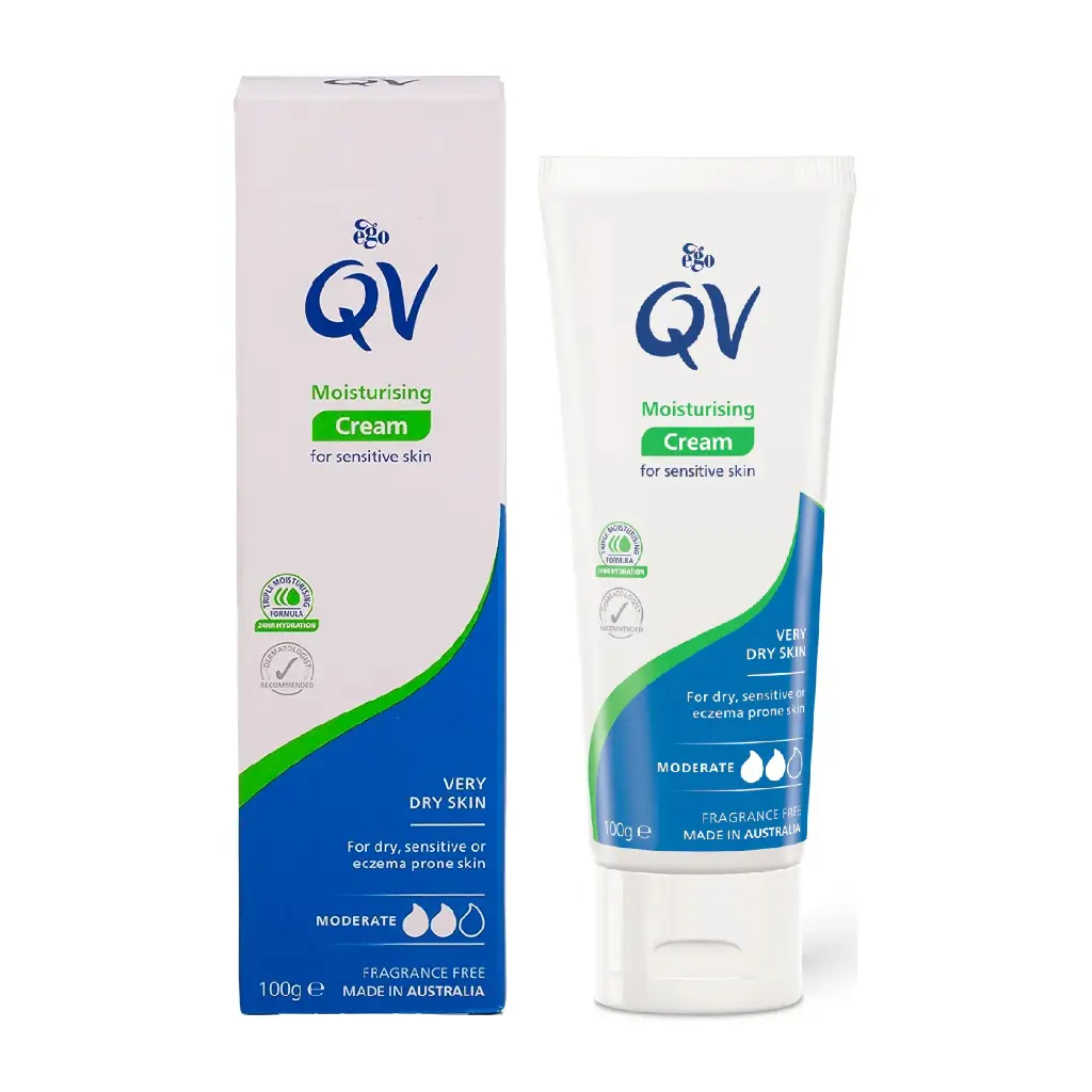 QV - MOSTURISING CREAM FOR SENSITIVE SKIN 100G