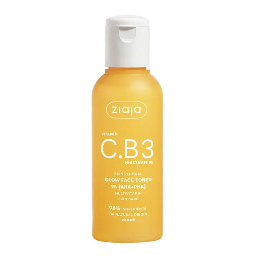 ZIAJA - VITAMIN C.B3 NIACINAMIDE ILLUMINATING FACE TONER 1% AHA PHA 120ML