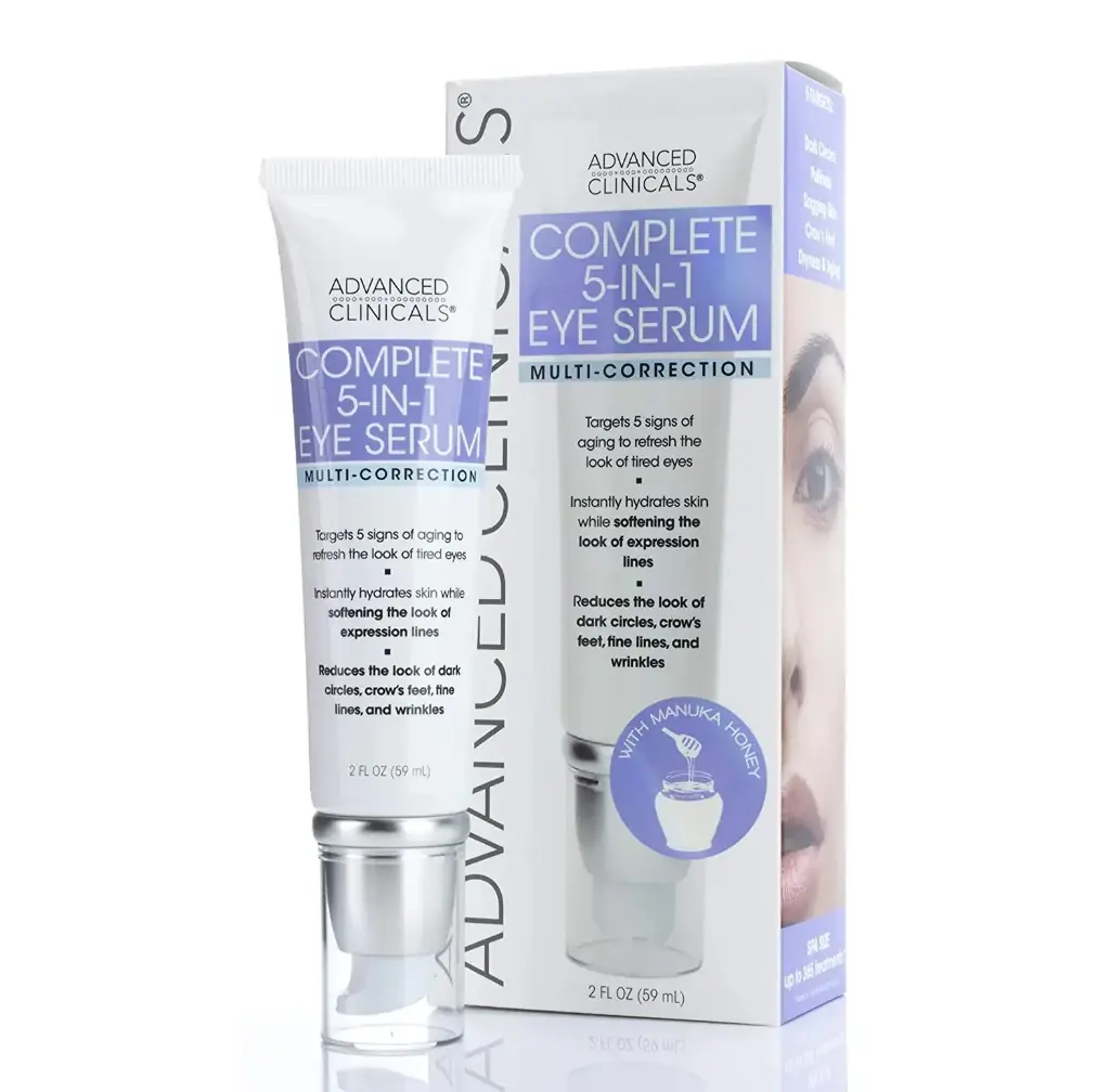 ADVANCED CLINICALS - COMPLETE 5 IN 1 EYE SERUM 59ML