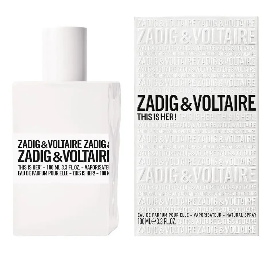 BAUTE PRESTIGE PARFUMS - ZADIG & VOLTAIRE THIS IS HERE EDP 100ML