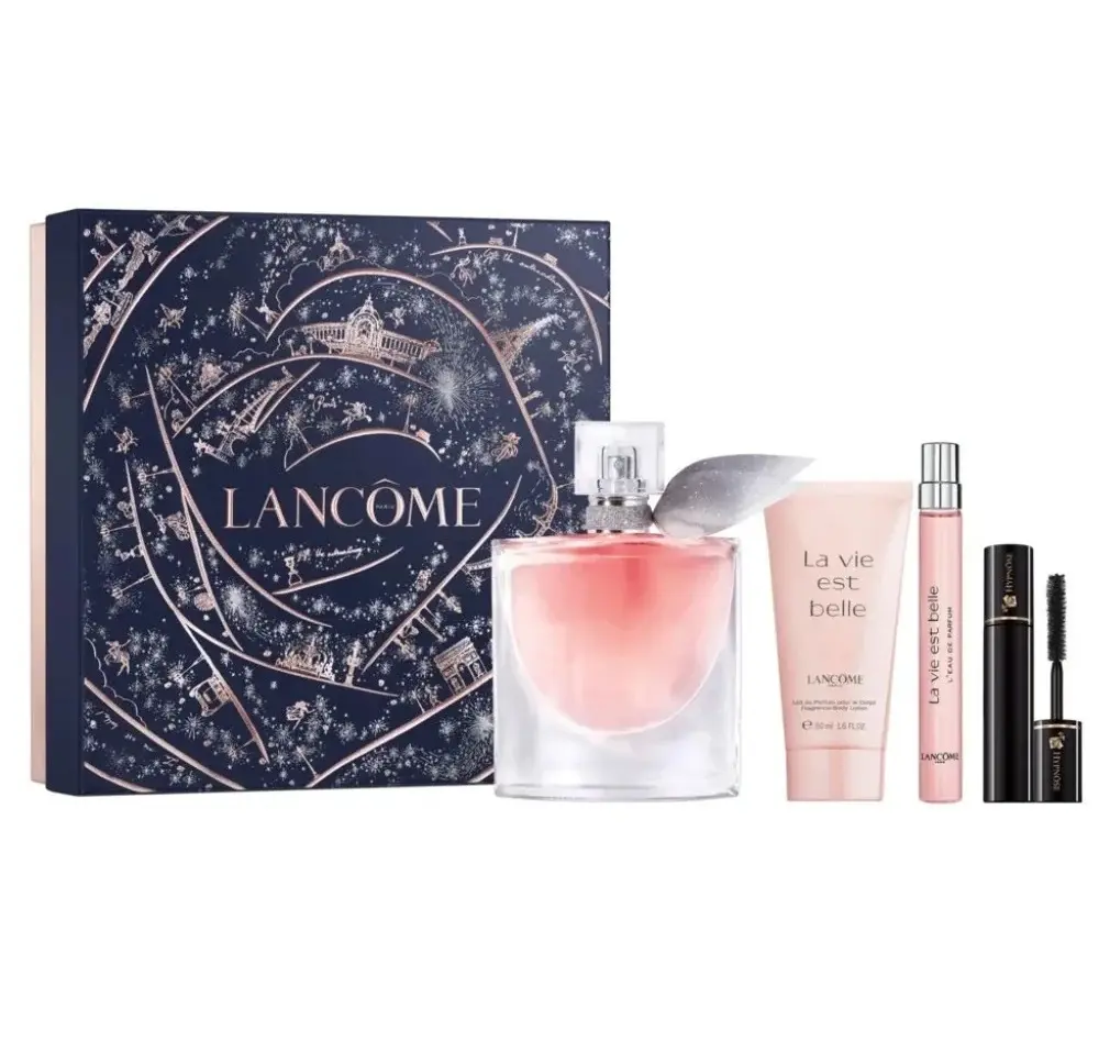 LANCOME - GIFT SET LA VIE EST BELLE EDP 100ML + 10ML + BODY LOTION 50ML + MASCARA 2.5ML