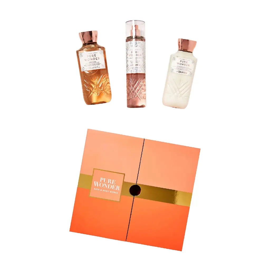 BATH & BODY WORKS - PURE WONDER SET 3PCS
