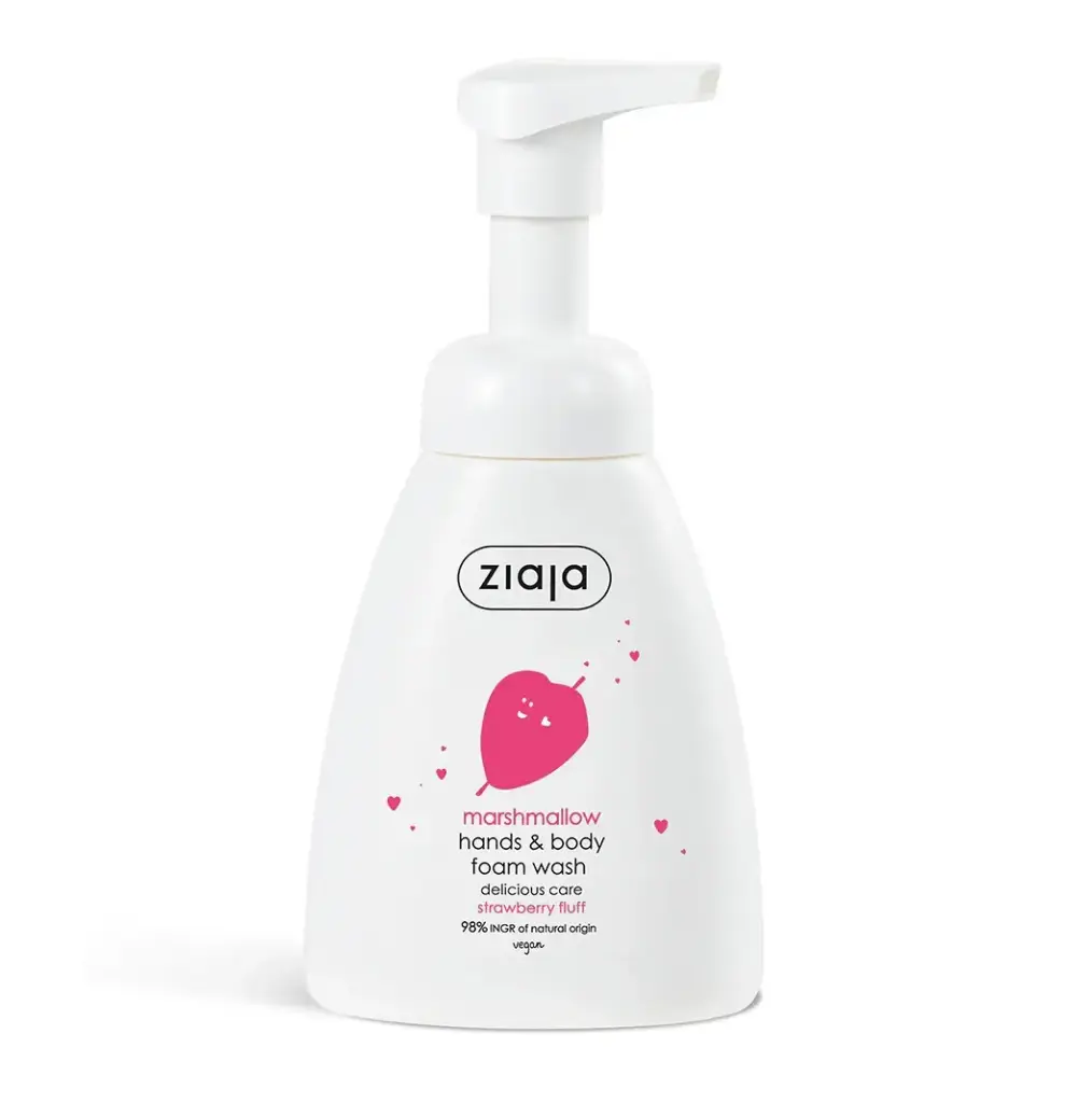 ZIAJA - MARSHMALLOW WASHING FOAM FOR BODY AND HANDS 250ML