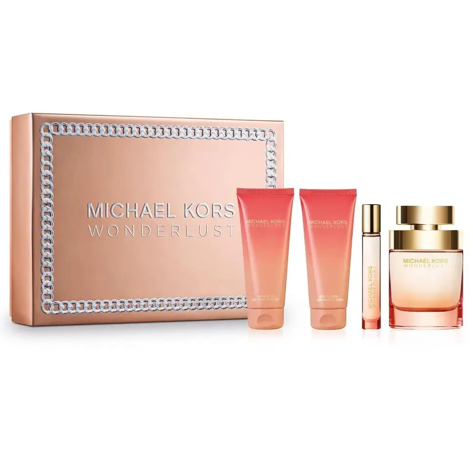 MICHAEL KORS - GIFT SET WONDERLUST EDP 100ML + 4ML + SHOWER GEL 100ML + LOTION 100ML