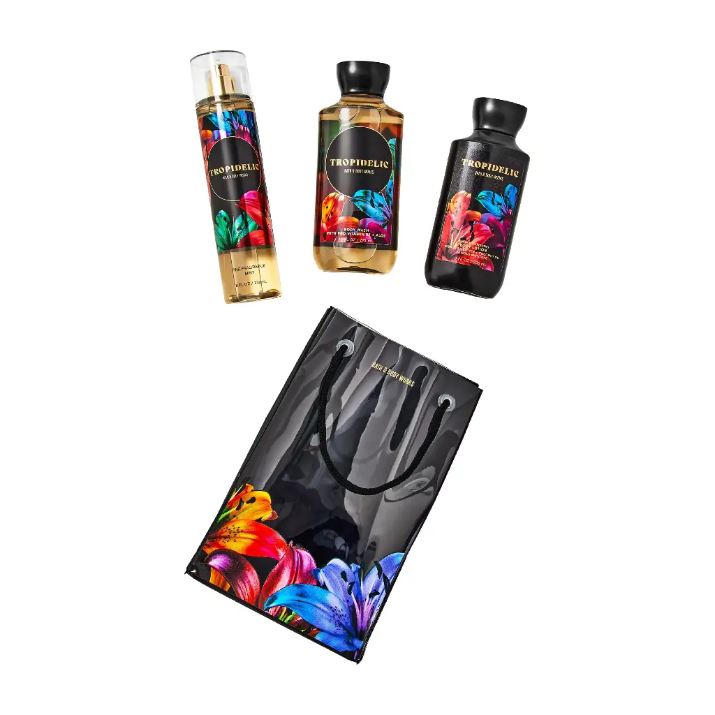 BATH & BODY WORKS - SET DE REGALO TROPIDELIC 3PCS