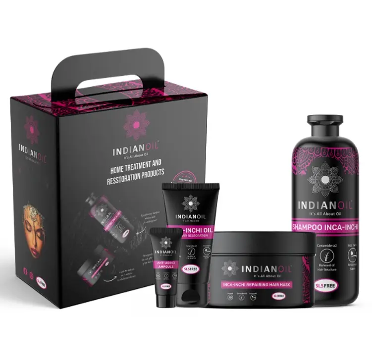 INDIAN OIL - HOME TREATMENT AND RESSTORATION PRODUCTS 4PCS