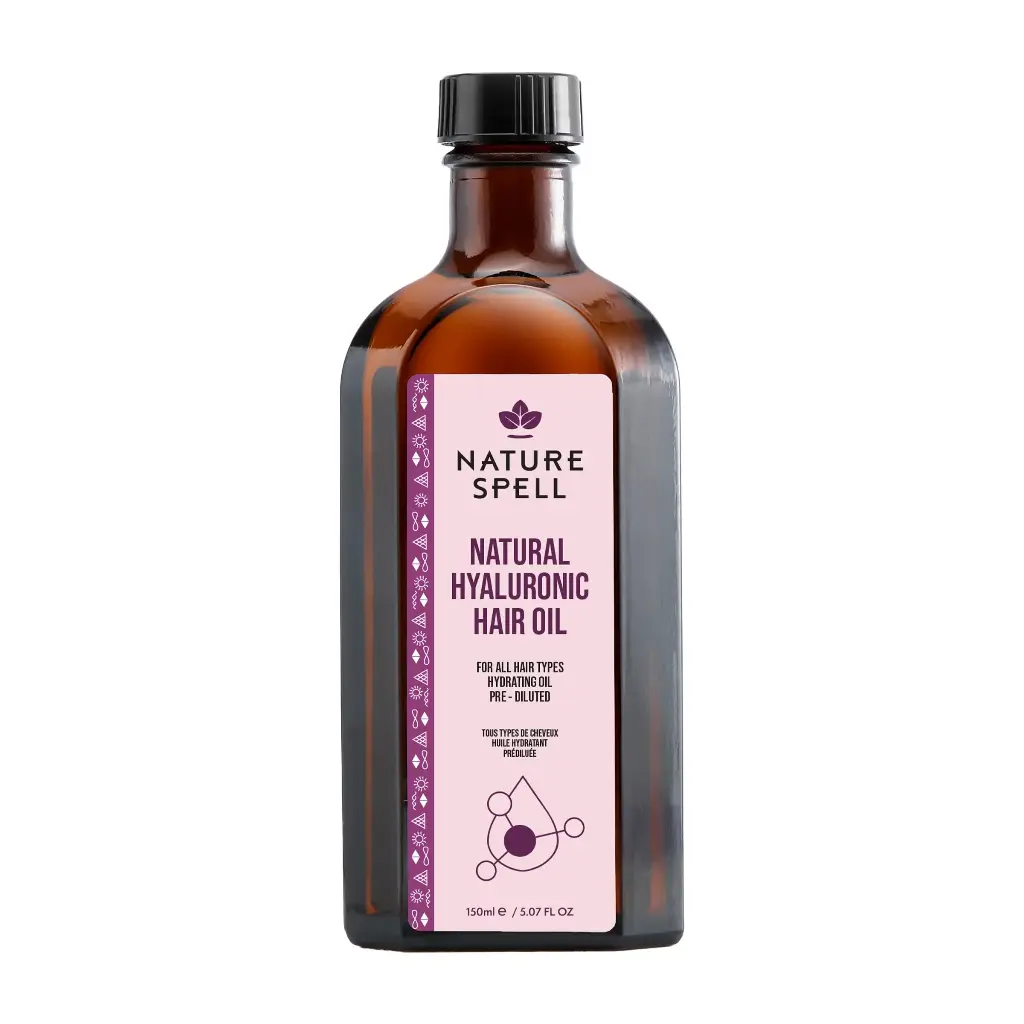 NATURE SPELL - HYALURONIC ACID OIL NATURAL TREATMENT OIL HAIR OIL AND BODY OIL ALL HAIR AND SKIN TYPES 150ML