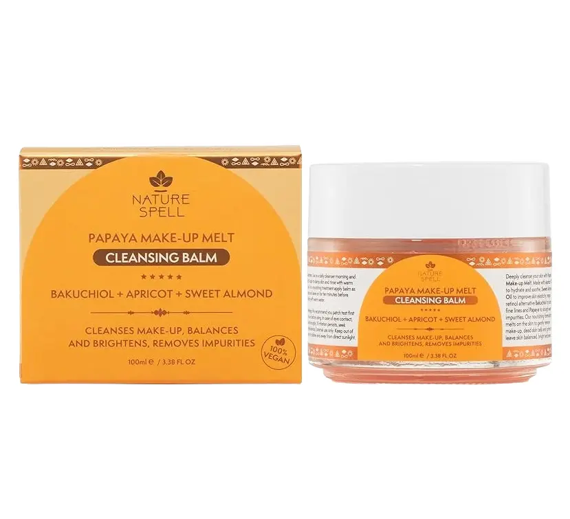 NATURE SPELL - PAPAYA MAKE-UP MELT CLEANSING BALM 100ML