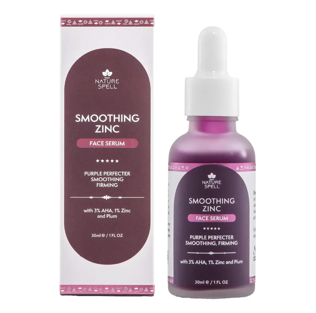 NATURE SPELL - SMOOTHING ZINC PURPLE PERFECTER FACE SERUM 30ML