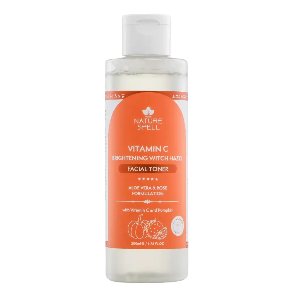 NATURE SPELL - VITAMIN C BRIGHTENING WITCH HAZEL FACIAL TONER 200ML