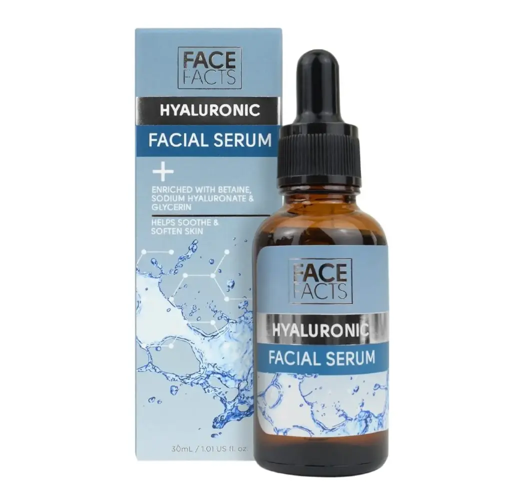 FACE FACTS - HYALURONIC FACIAL SERUM 30ML