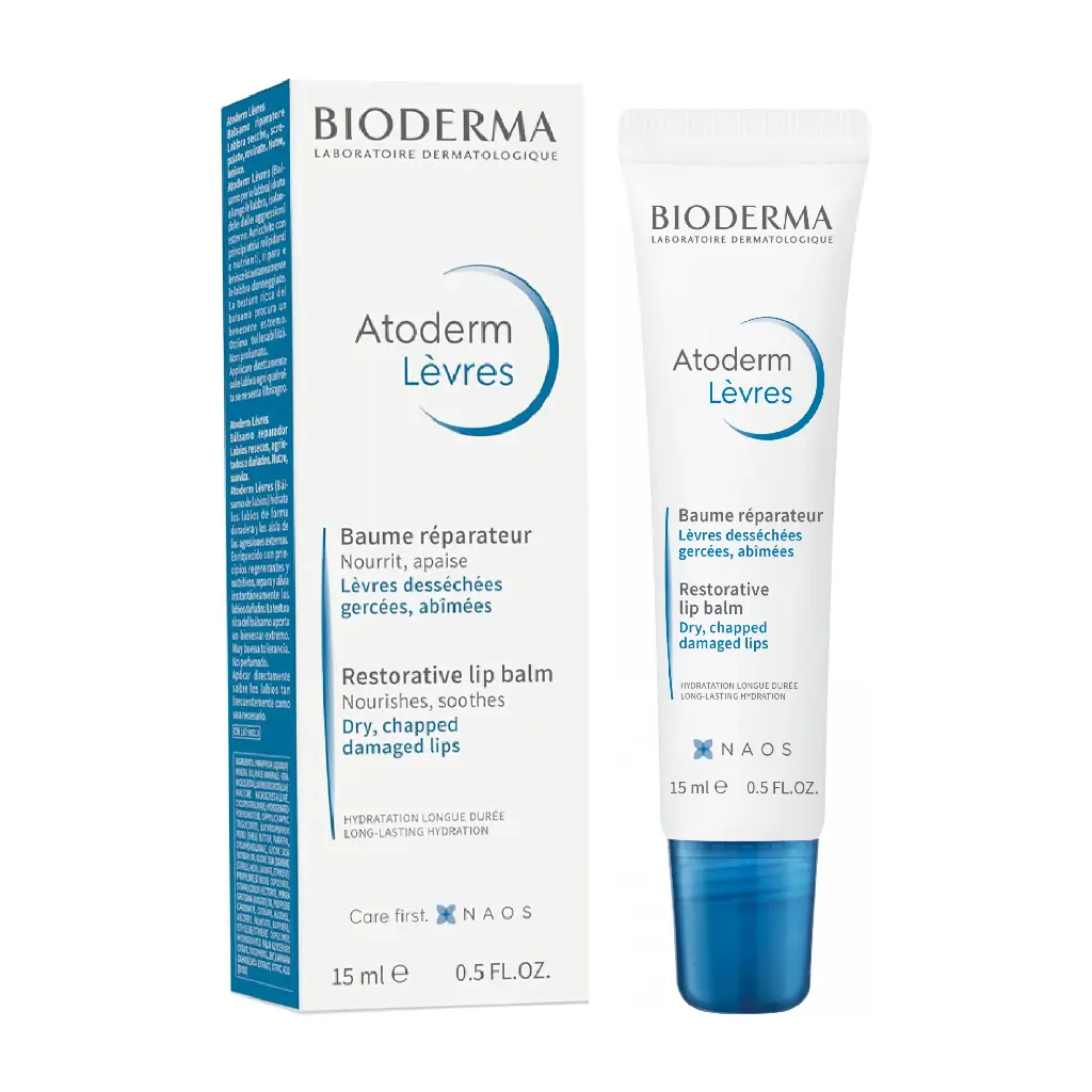 BIODERMA - ATODERM BAUME LEVRES LIP BALM 15ML