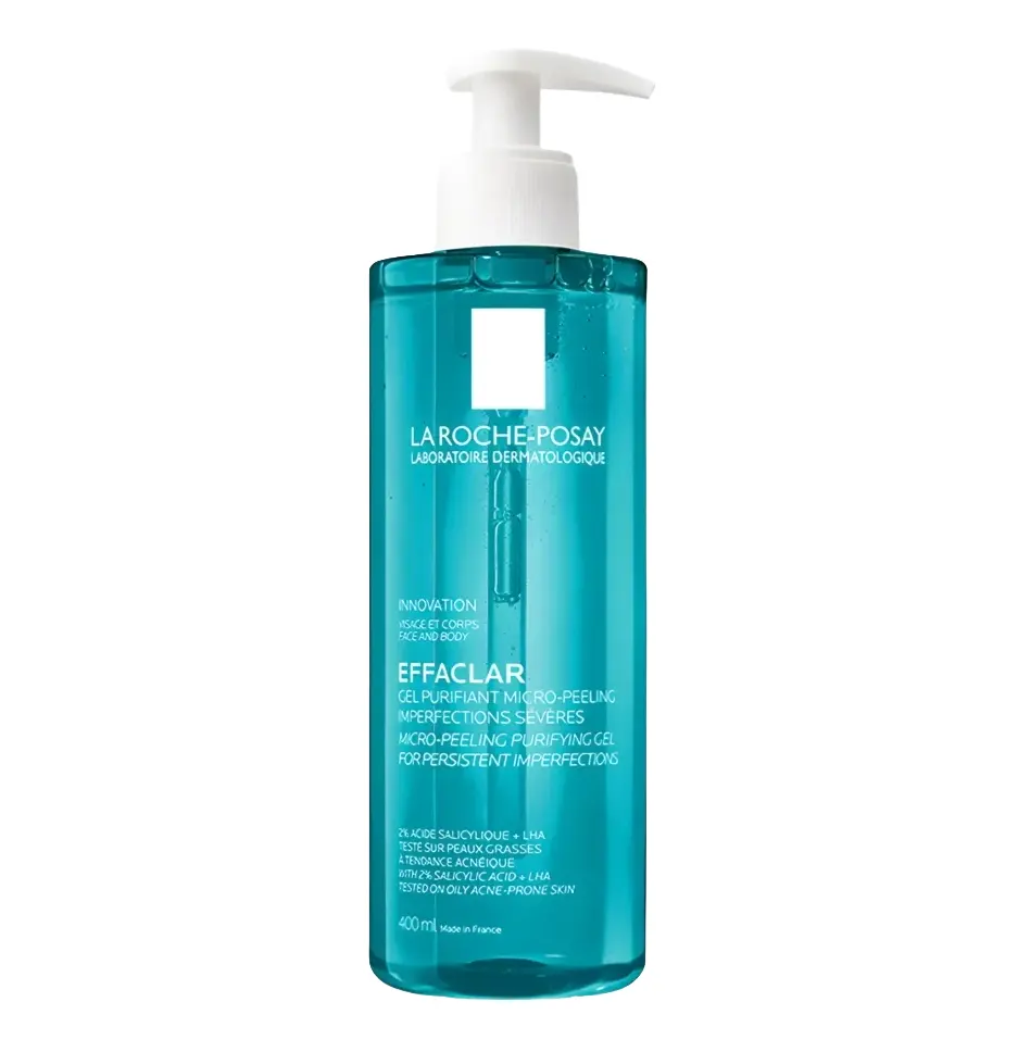 LA ROCHE-POSAY - EFFACLAR MICRO EXFOLIATING GEL FOR PROBLEMATIC SKIN 400ML