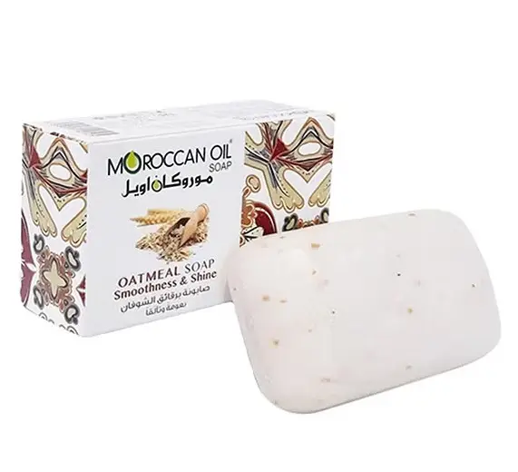 MOROCCAN OIL - OATMEAL SOAP SMOOTHNESS & SHINE 125G