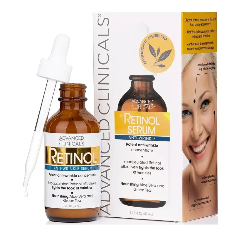 ADVANCED CLINICALS - RETINOL FACIAL SERUM ANTI WRINKLE 52ML
