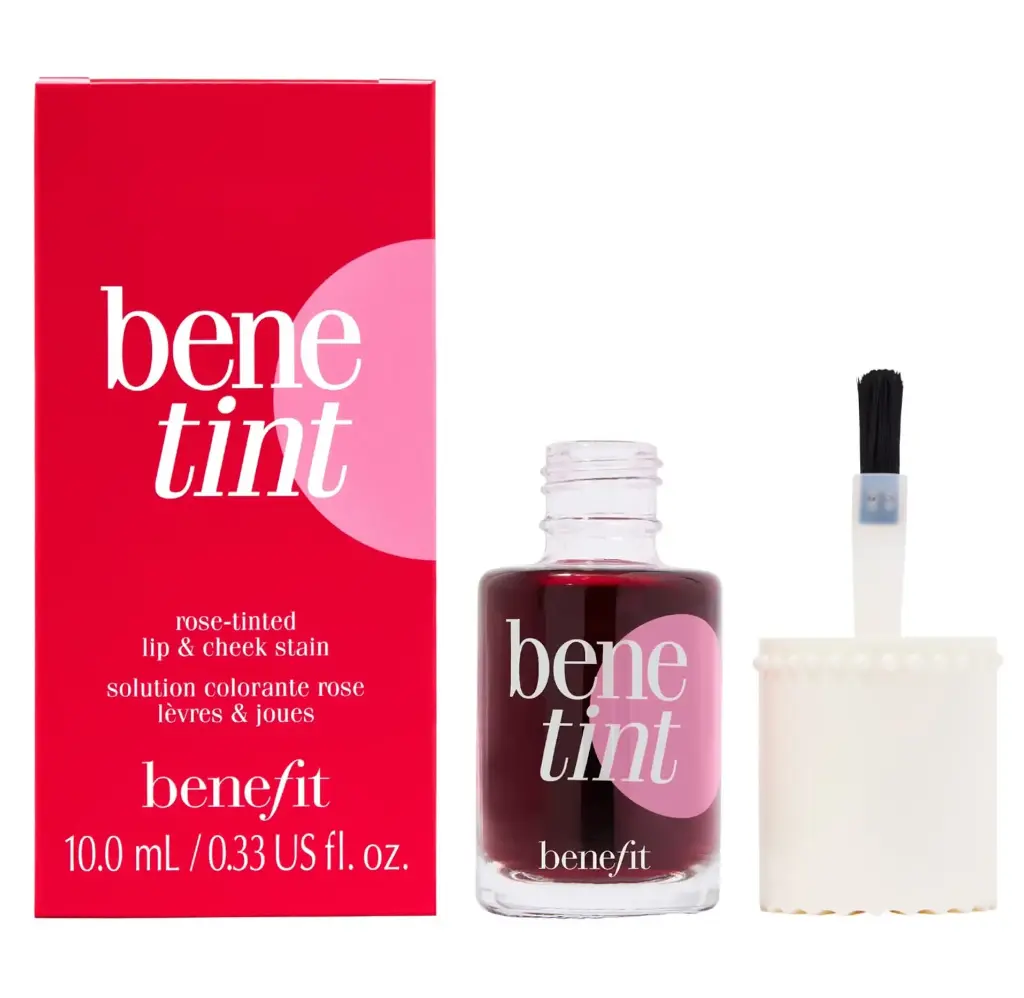 BENEFIT - ROSE TINTED LIP & CHEEK STAIN BLUSH LIQUIDE ROSE LEVRES & JOUES 10ML