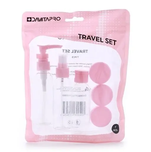 DAMITARPO - TRAVEL SET EMPTY CONTAINER SET 7PCS