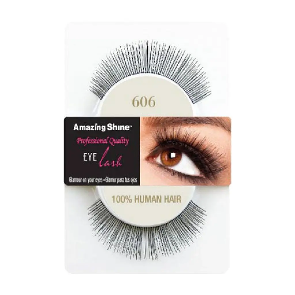 MIRAGE COSMETICS - 606 AMAZING SHINE EYE LASH 100% HUMAN HAIR