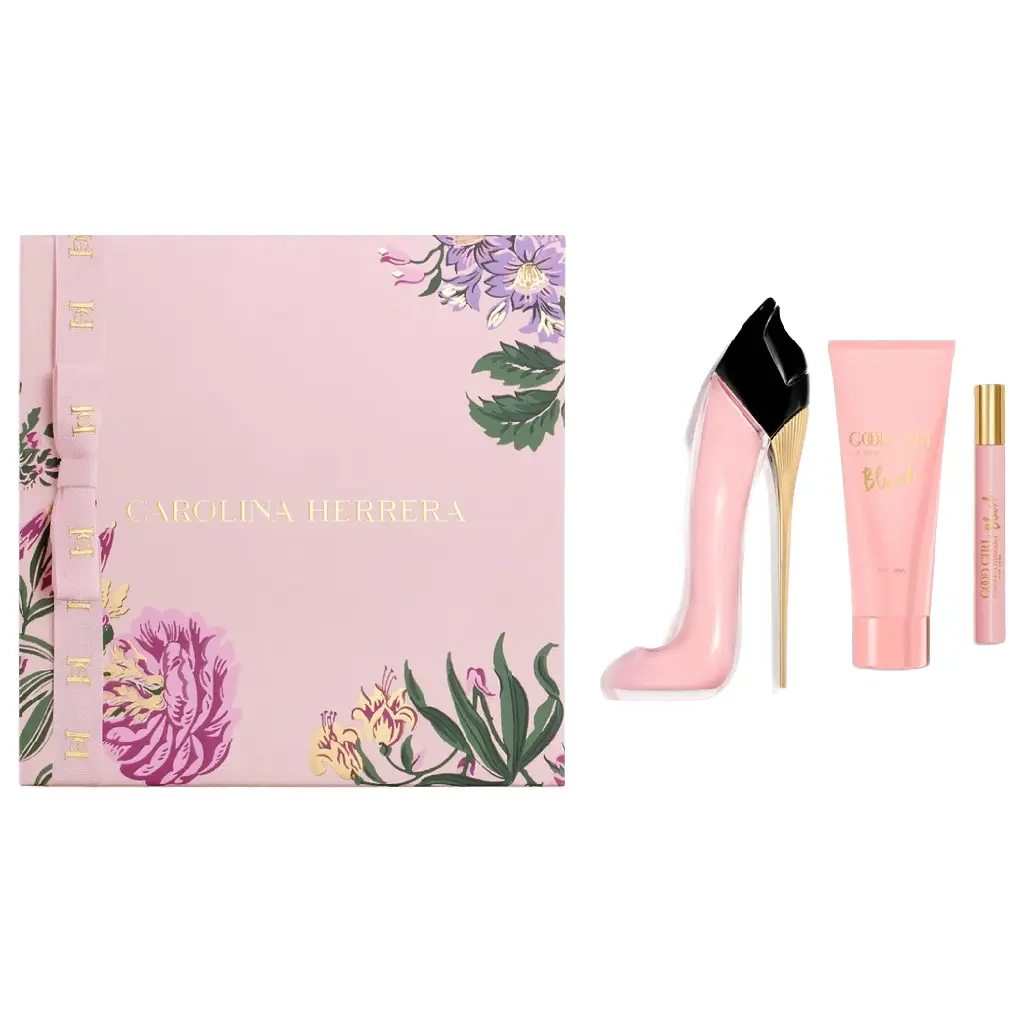 CAROLINA HERRERA - GIFT SET GOOD GIRL BLUSH EDP 80ML + 10ML + LOTION 100ML