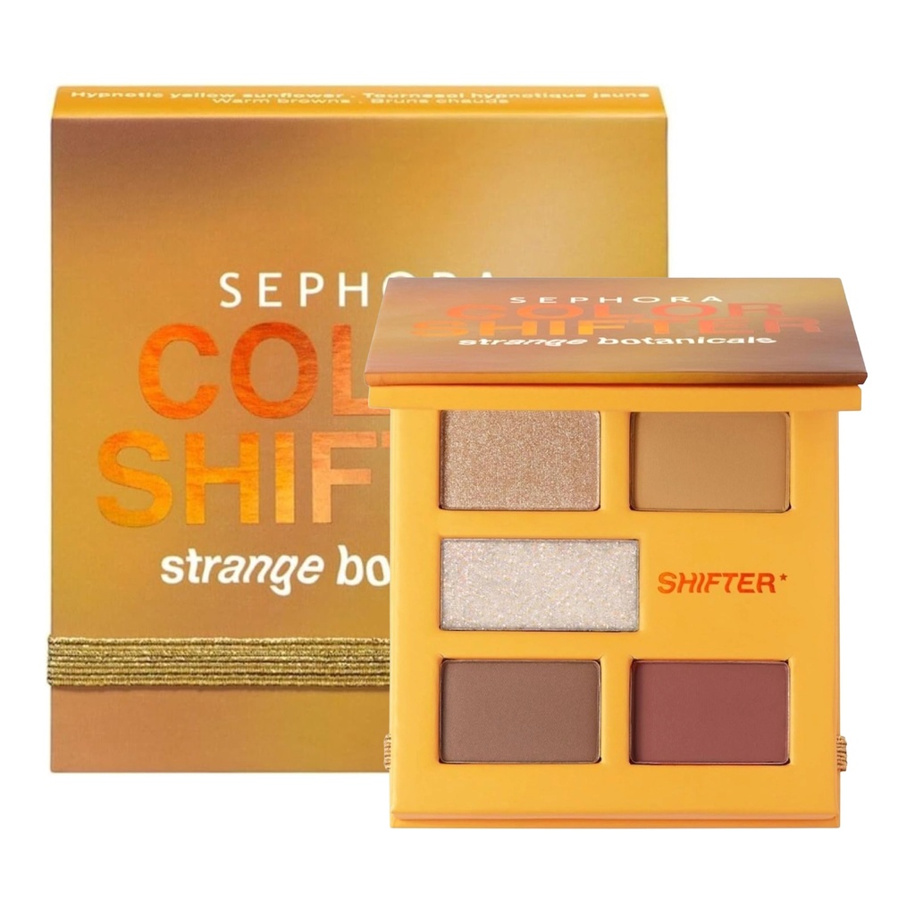 SEPHORA - COLOR SHIFTER 5-SHADE MINI POCKET EYE PALETTE IN STRANGE BOTANICALS 6.37G