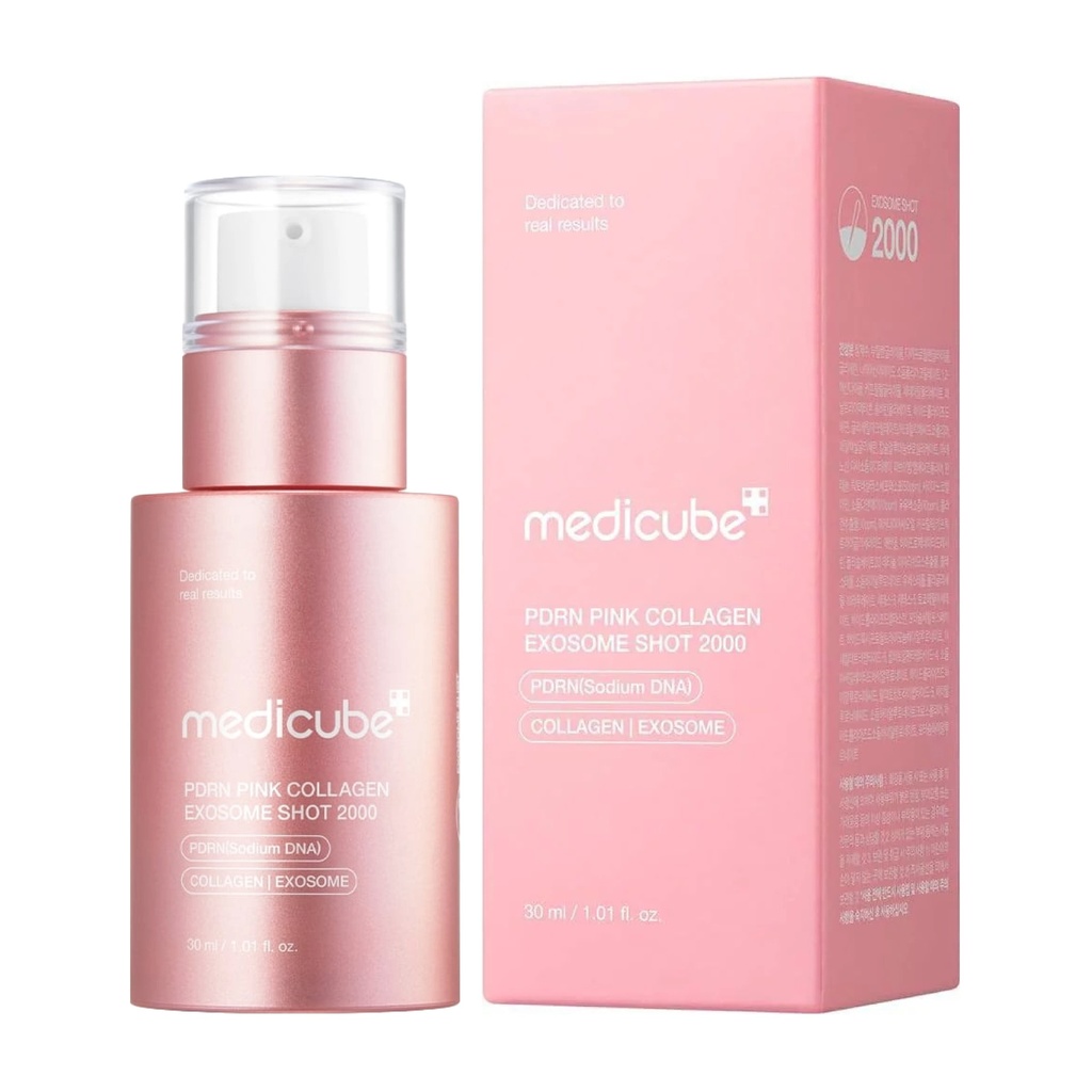 MEDICUBE - PDRN PINK COLLAGEN EXOSOME SHOT 2000 SERUM 30ML