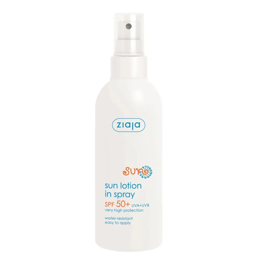 ZIAJA - SUN LOTION IN SPRAY SPF50+ UVA+UVB VERY HIGH PROTECTION WATER-RESISTANT 170ML