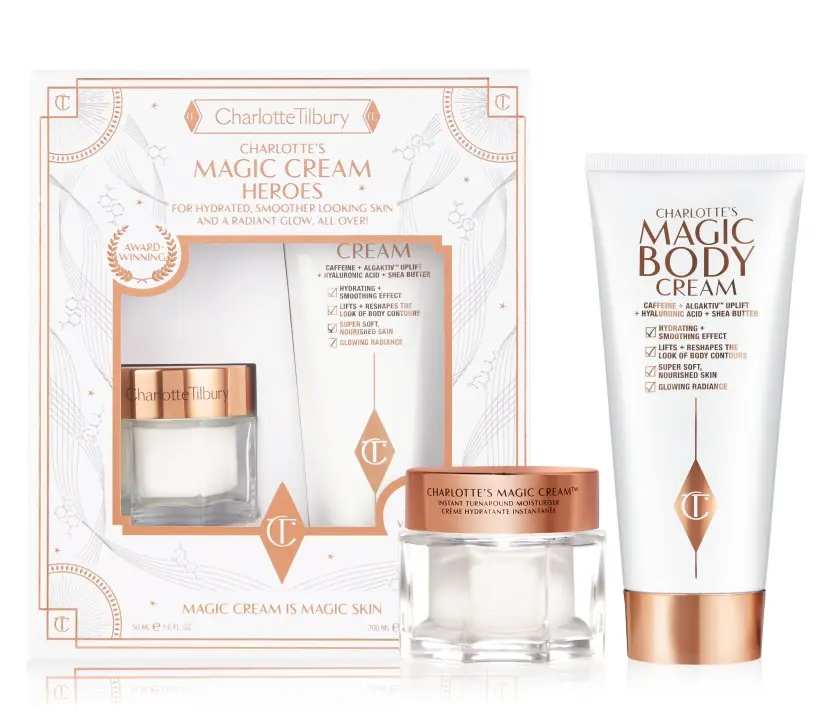 CHARLOTTE TILBURY - MAGIC FACE CREAM 30ML + MAGIC BODY CREAM 200ML