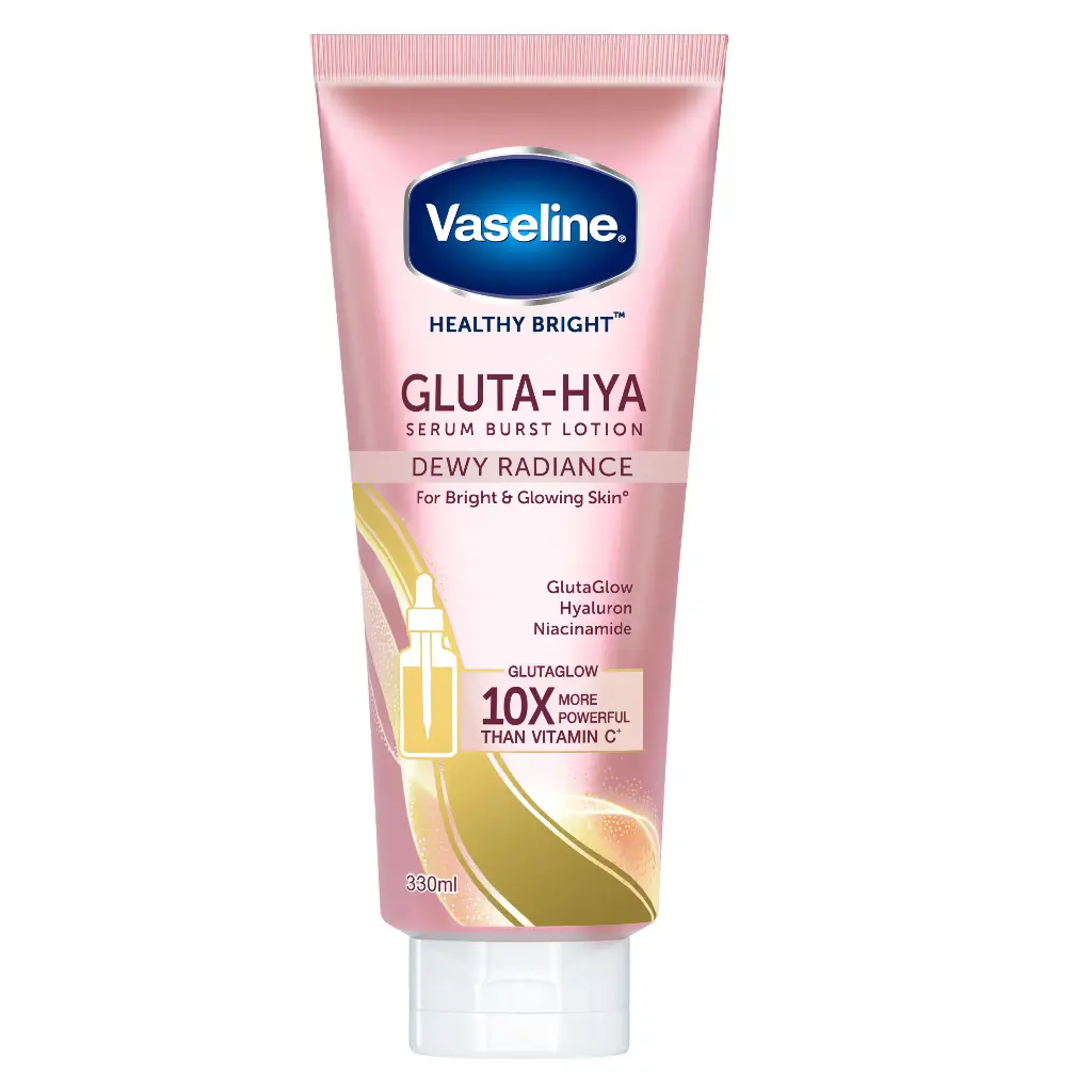 VASELINE - HEALTHY BRIGHT GLUTA HYA SERUM BURST LOTION DEWY RADIANCE 300ML