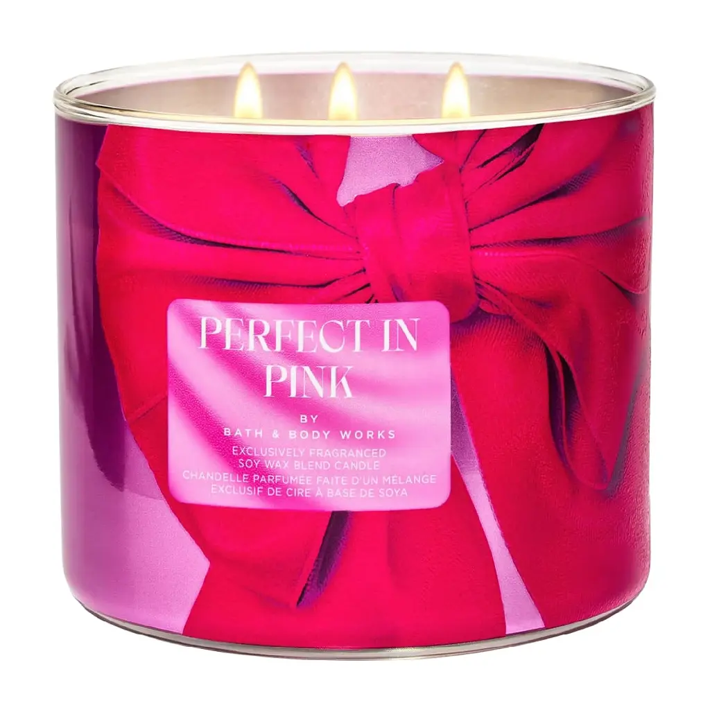 BATH & BODY WORKS - PERFECT IN LOVE SCENTED CANDLE 411G