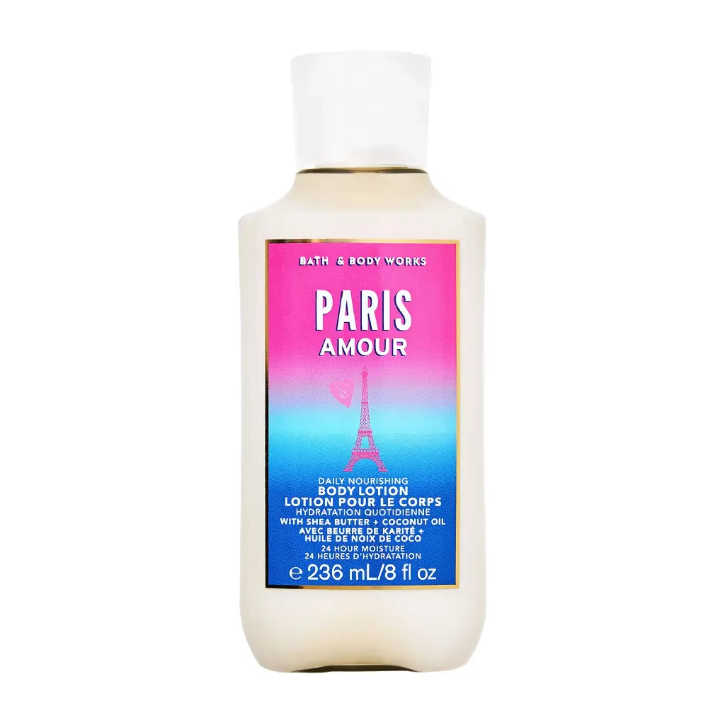 BATH & BODY WORKS - PARIS AMOUR 24-HOUR MOISTURE BODY LOTION 236ML