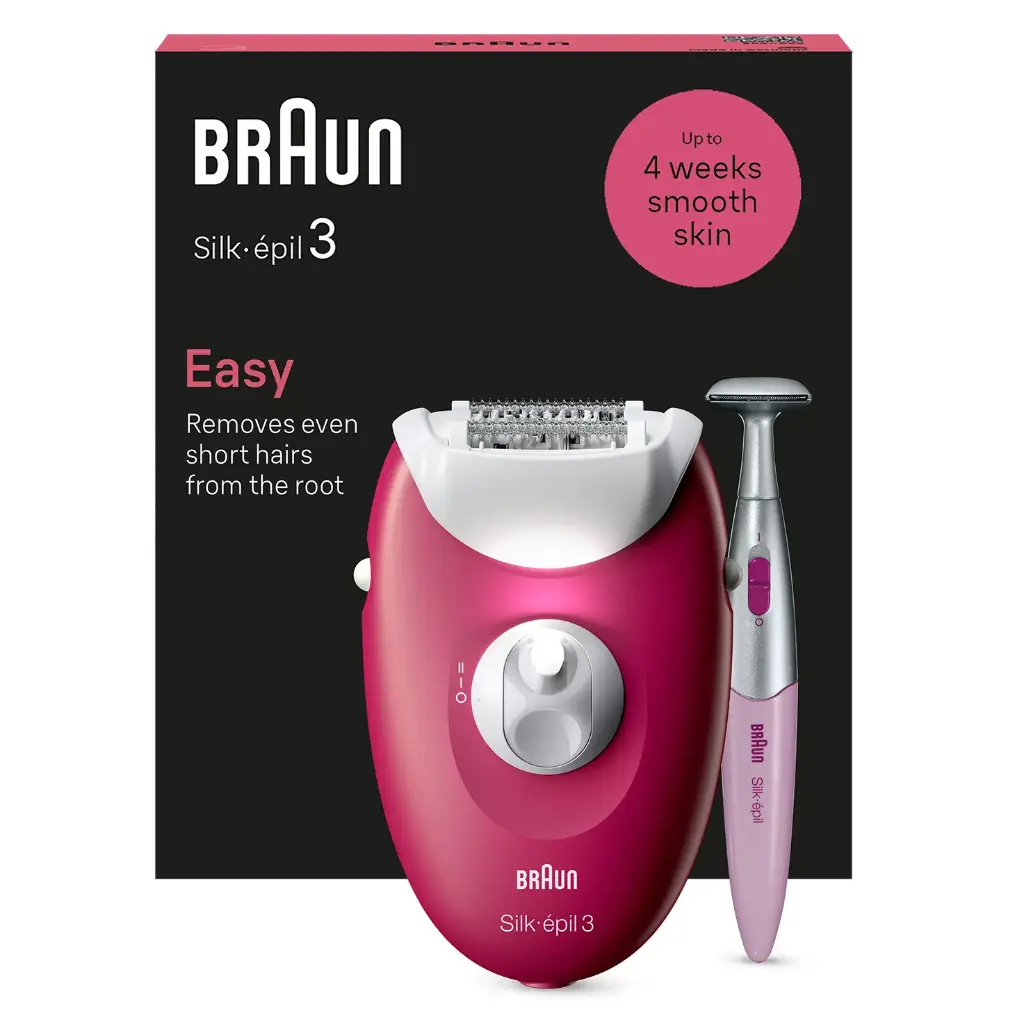 BRAUN - EPILATEUR LEGEPIL SILK EPIL 3 - SE3-202