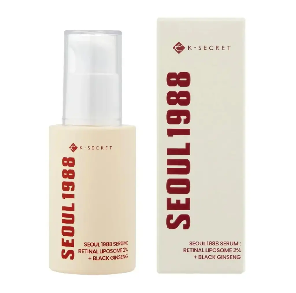 K - SECRET - SEOUL 1988 SERUM - RETINAL LIPOSOME 2% + 58% BLACK GINSENG 30ML