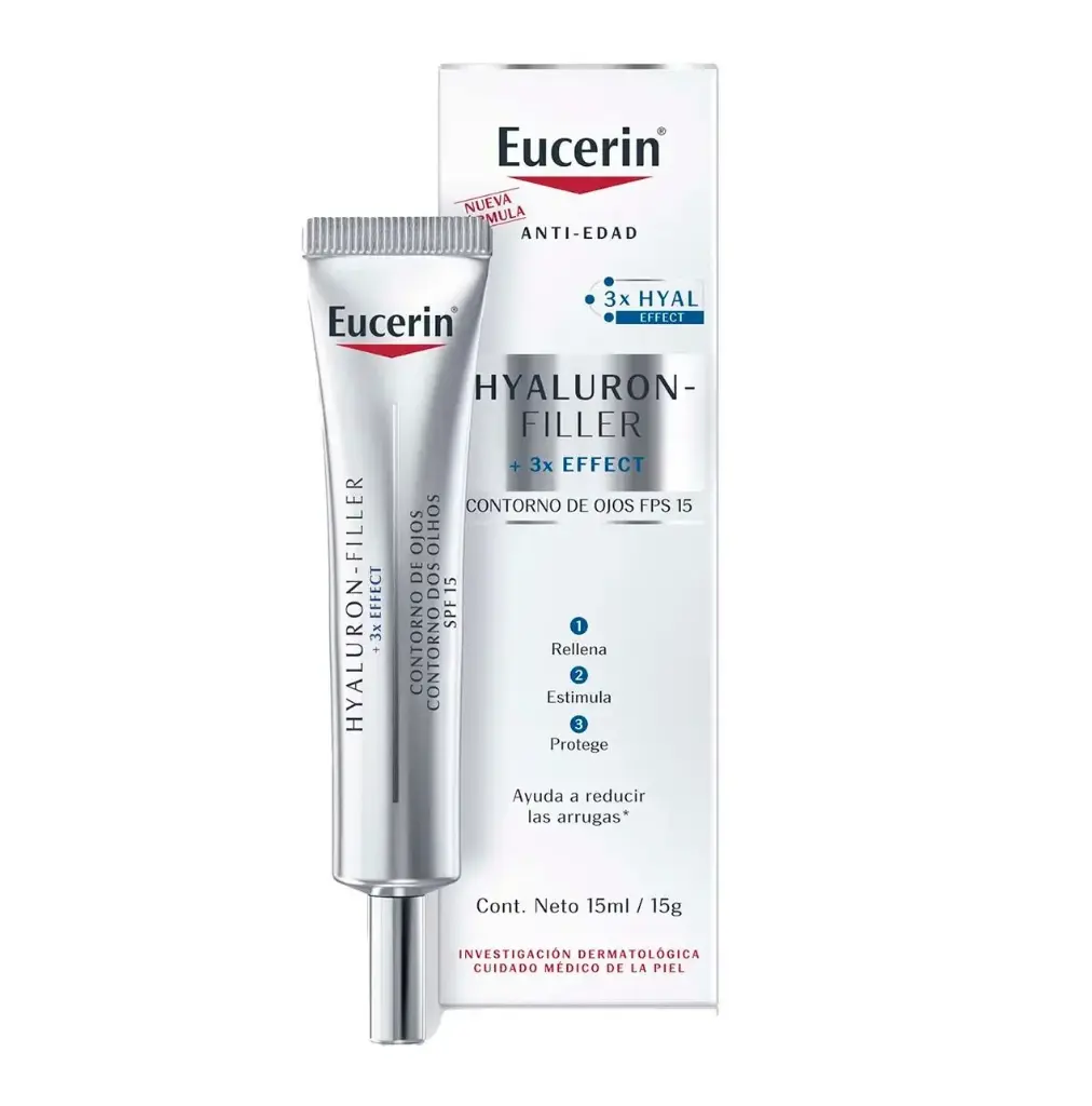 EUCERIN HYALURON FILLER +3X EFFECT EYE CREAM SPF15 15ML