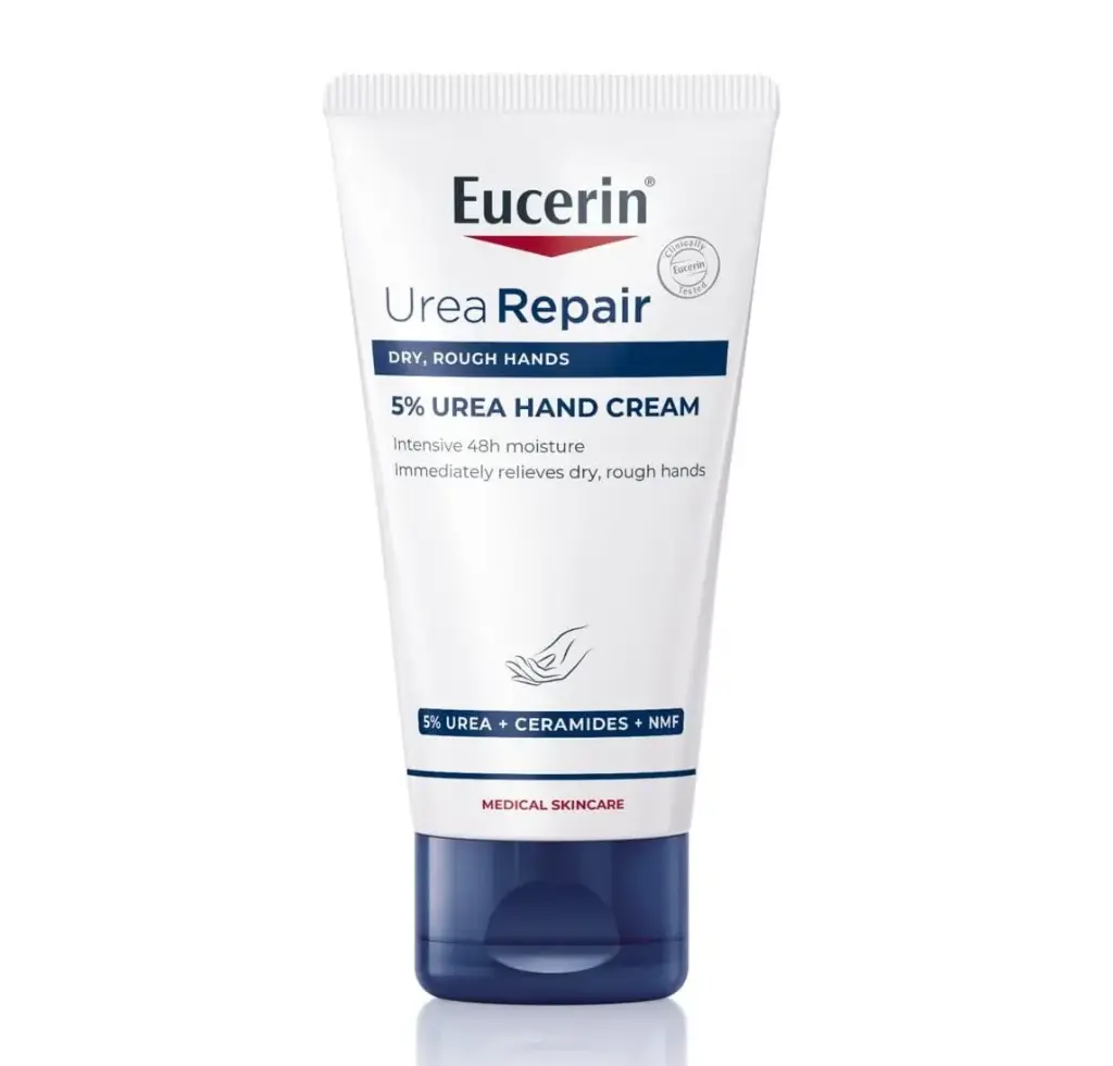 EUCERIN - UREA REPAIR FOR DRY, ROUGH HANDS 5% UREA HAND CREAM 75ML