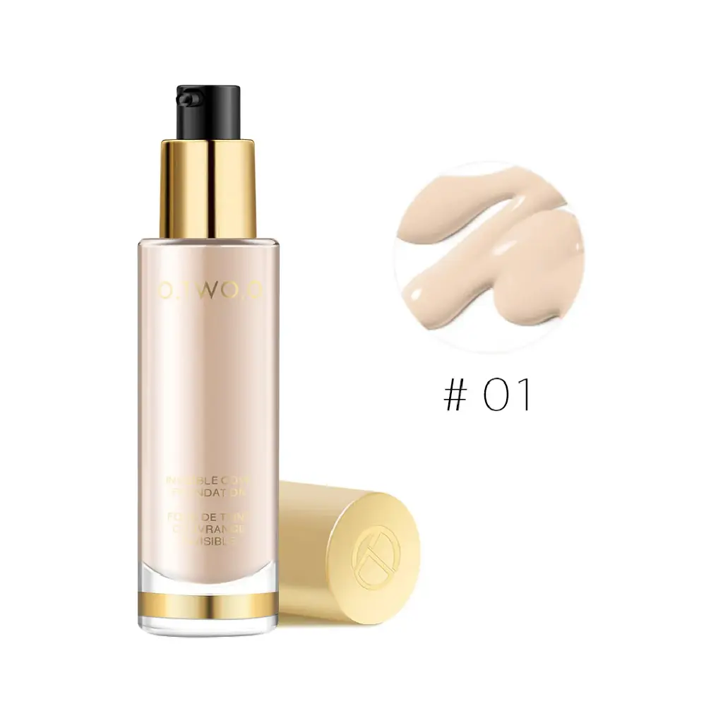 O.TWO.O - GOLD INVISIBLE COVER FOUNDATION 30ML